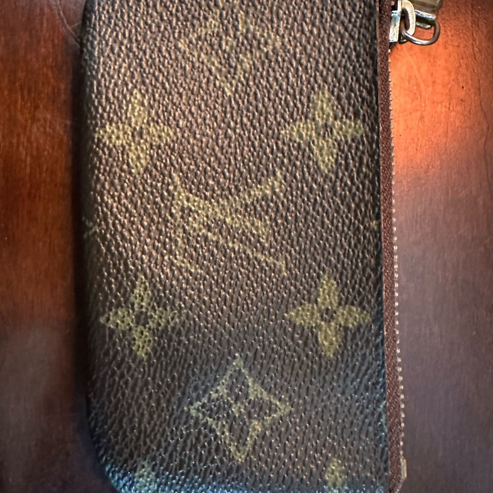 Louis Vuitton Brown Monogram Key Pouch